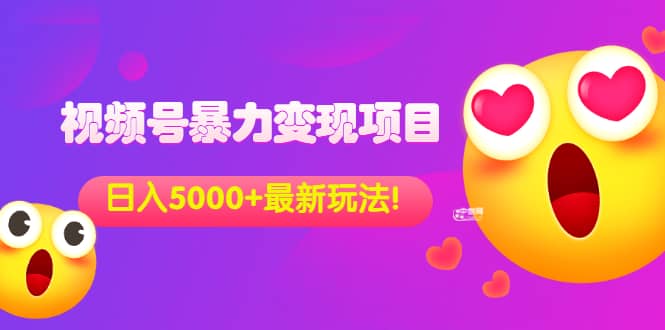 外面收费699的视频号暴力变现项目，日入5000 ，简单易操作当天见效果-领航创业网