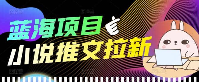 外面收费6880的小说推文拉新项目，个人工作室可批量做【详细教程】-领航创业网