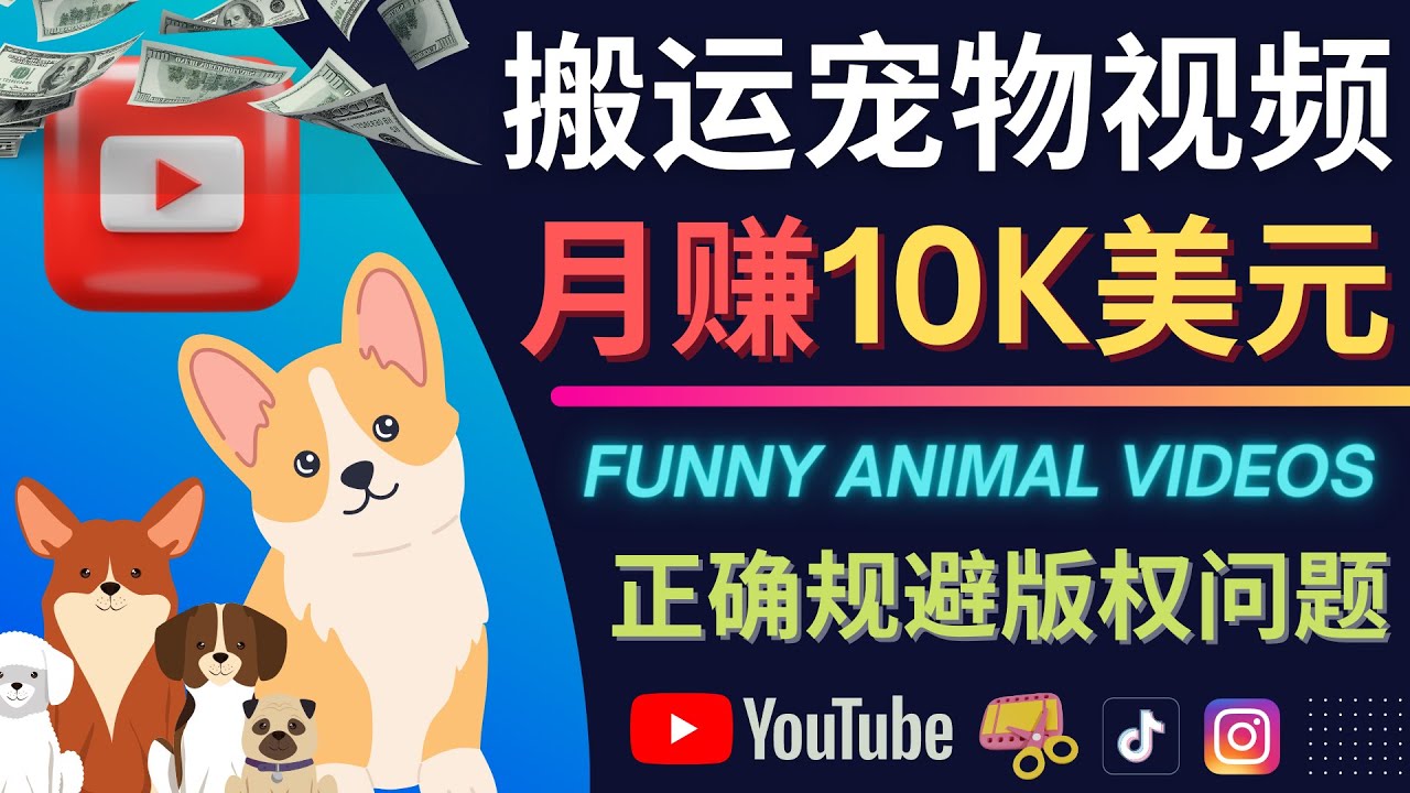 搬运TIKTOK视频到YouTube，并进行二次创作，月赚1万美元以上-领航创业网