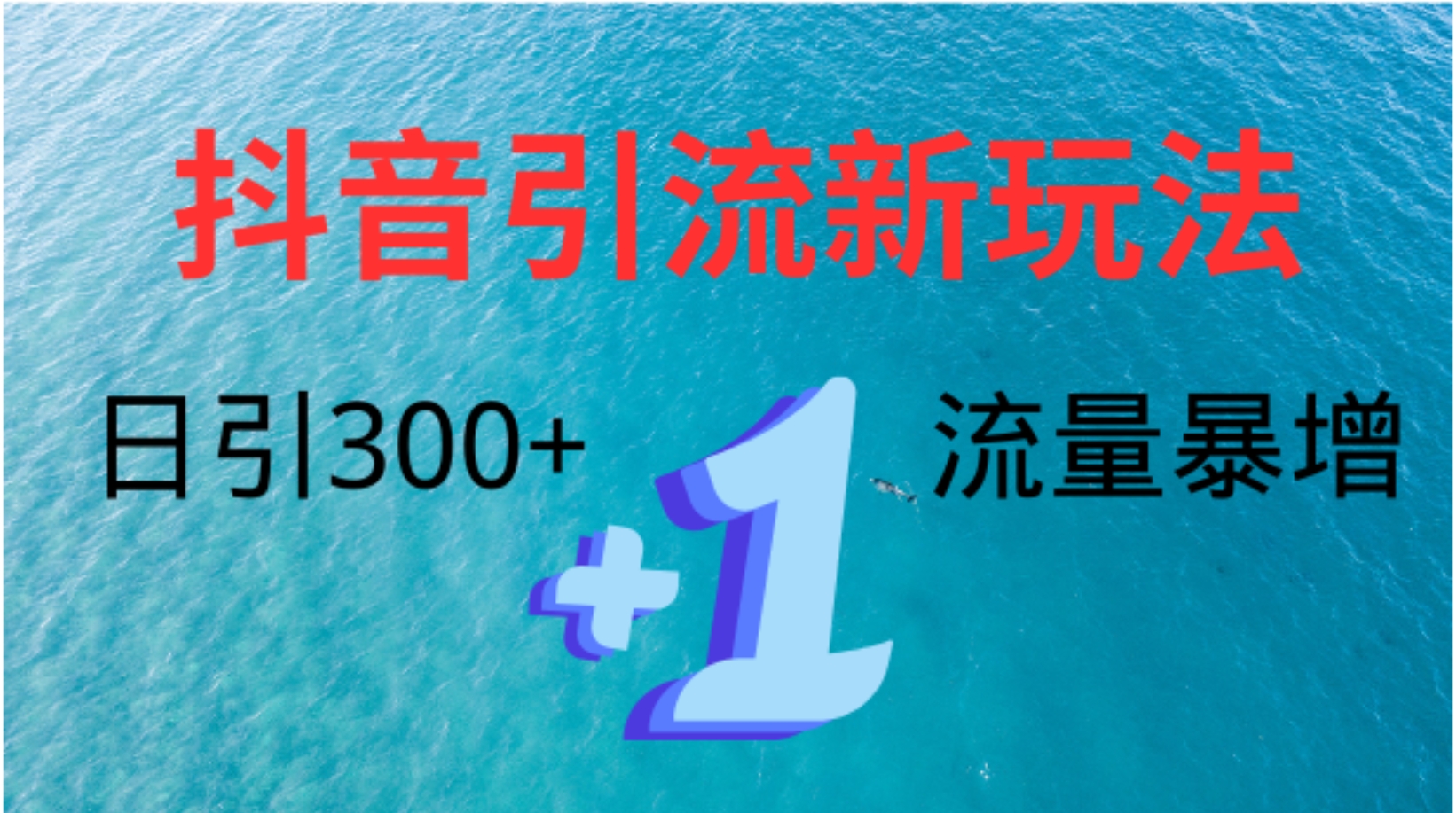 创业粉高效引流，抖音工具号玩法4.0，日引300+-领航创业网